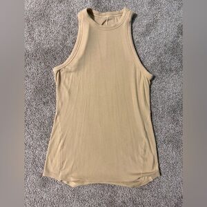 lululemon athletica Sleeveless Tank Top in Beige